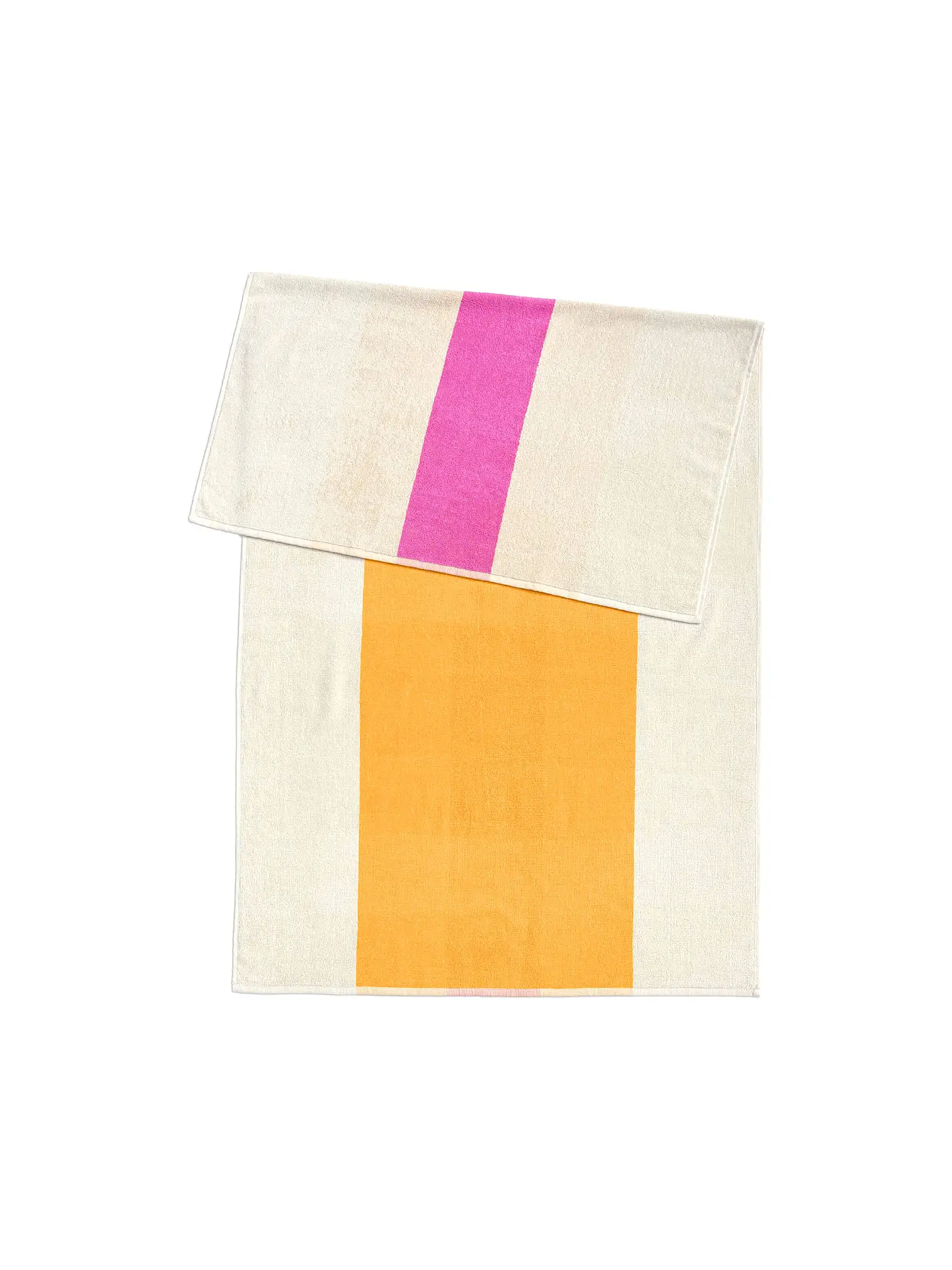SUITE702 | Strandtuch 90x180cm MARTENS AND MARTENS Sunny Yellow/Pink | 